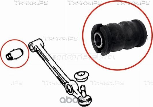 Сайлентблок переднего нижнего рычага TOYOTA DUETD (SAT). Артикул ST4806997401B
