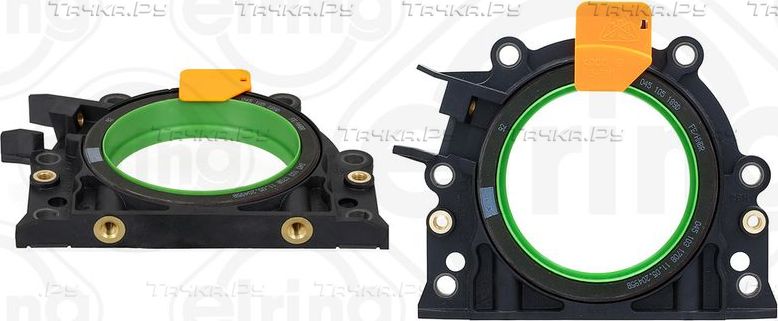 Сальник коленвала Elring (PTFE (политетрафлуороетилен)/ACM (полиакрил-каучук)) внутренний для SEAT Cordoba II 2005-2009. Артикул 736.400