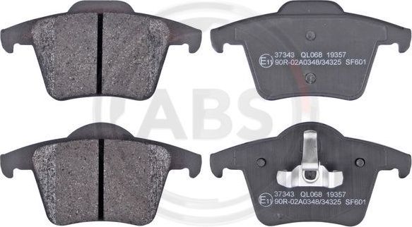 Тормозные колодки ABS. Артикул 37343