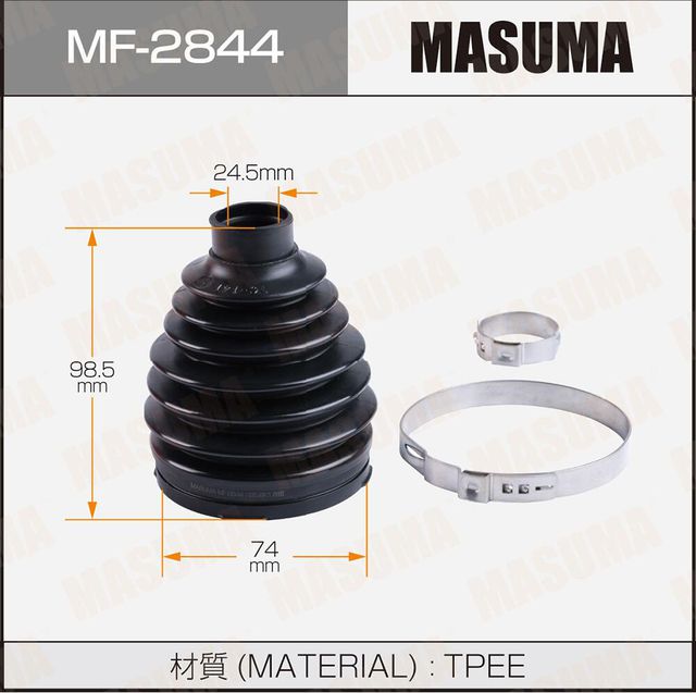 Пыльник ШРУСа наружный Masuma передний/задний для Mitsubishi Lancer IX 2003-2005. Артикул MF-2844