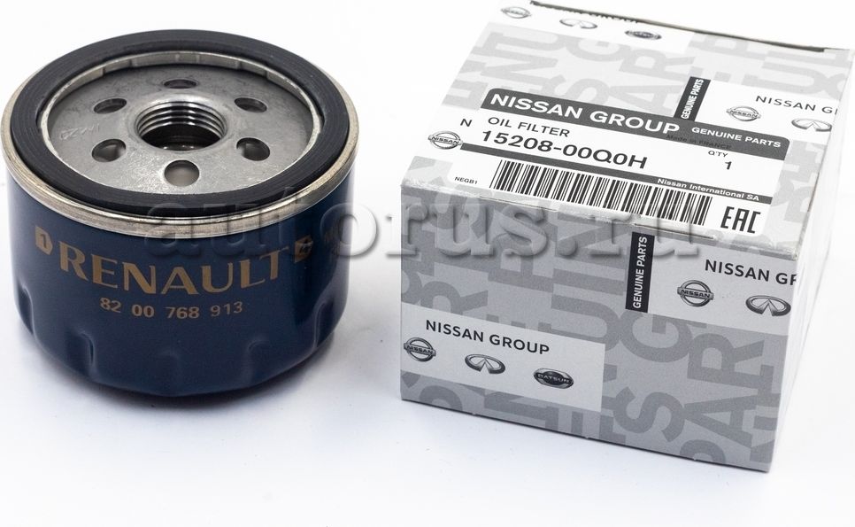 Масляный фильтр Nissan. Артикул 1520800Q0H