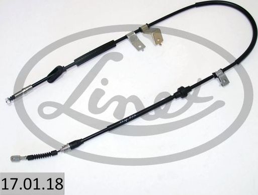 Трос ручника (тросик ручного тормоза) Linex передний правый для Honda Civic VI 1994-2001. Артикул 17.01.18