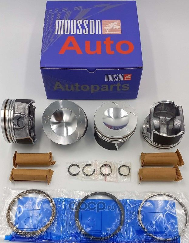 Поршень кольца комплект EA888 2.0T 20 mm на 1 цилиндр (Mousson). Артикул SPR20EA88820STD