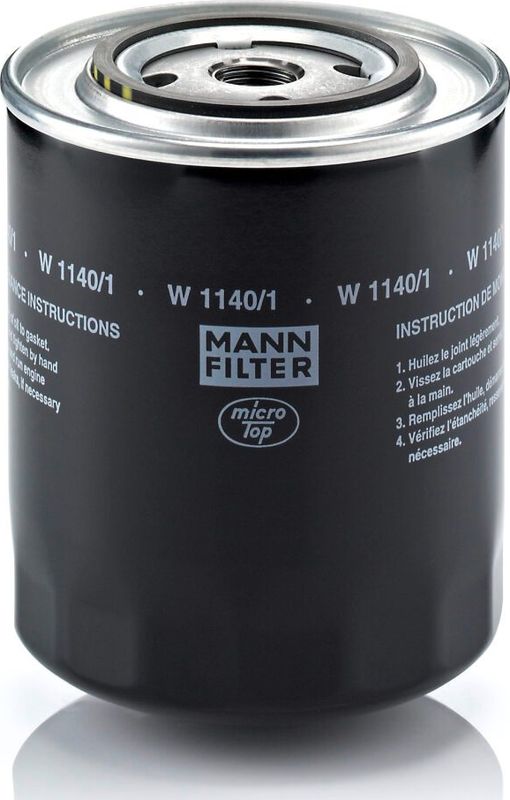 Масляный фильтр Mann-Filter для Volkswagen LT I 1978-1992. Артикул W 1140/1