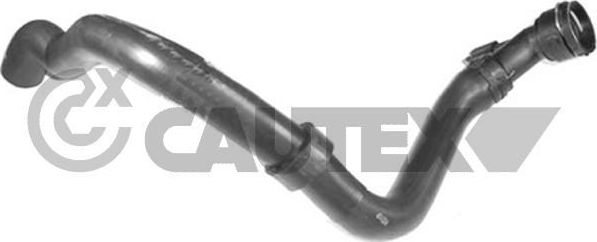 Патрубок радиатора (системы охлаждения) Cautex. Артикул 753573