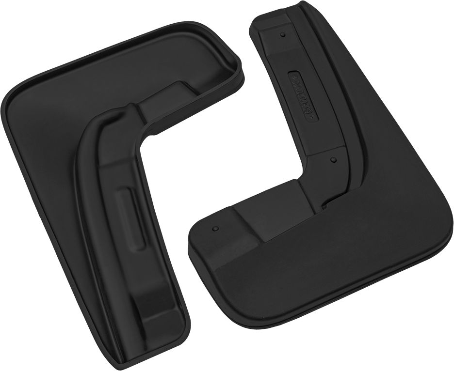 Брызговики Rezkon полиуретанновые задняя пара для Skoda Rapid 2014-2020. Артикул 6530020100