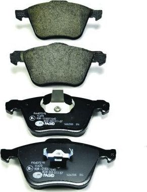 Тормозные колодки Hella. Артикул 8DB 355 011-571