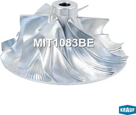 Крыльчатка турбокомпрессора Krauf. Артикул MIT1083BE