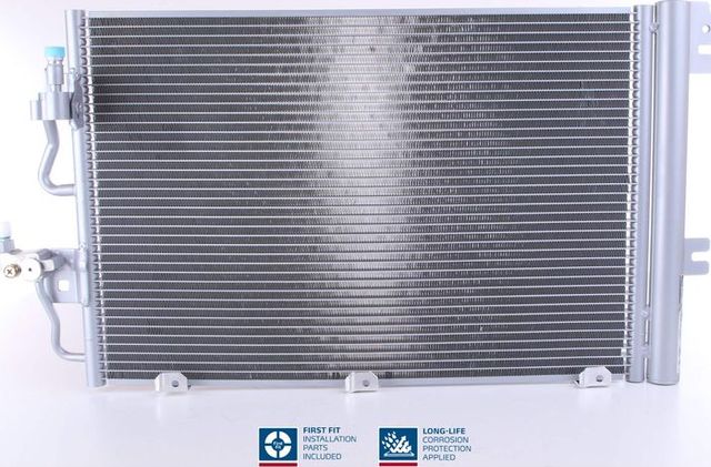 Радиатор кондиционера (конденсатор) Nissens (алюминий) для Opel Astra H 2004-2014. Артикул 94767