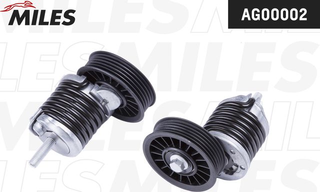 Натяжной ролик (натяжитель) приводного ремня Miles. Артикул AG00002