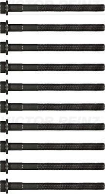 Комплект болтов ГБЦ Victor Reinz. Артикул 14-32177-01