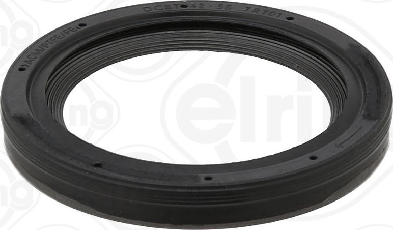Сальник коленвала Elring (PTFE (политетрафлуороетилен)/ACM (полиакрил-каучук)). Артикул 655.340