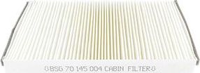 Салонный фильтр BSG для Citroen Jumper II 2006-2026. Артикул BSG 70-145-004