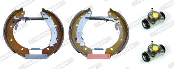 Тормозные колодки Ferodo MAXI KIT задние для Citroen Berlingo I 1996-2011. Артикул FMK263