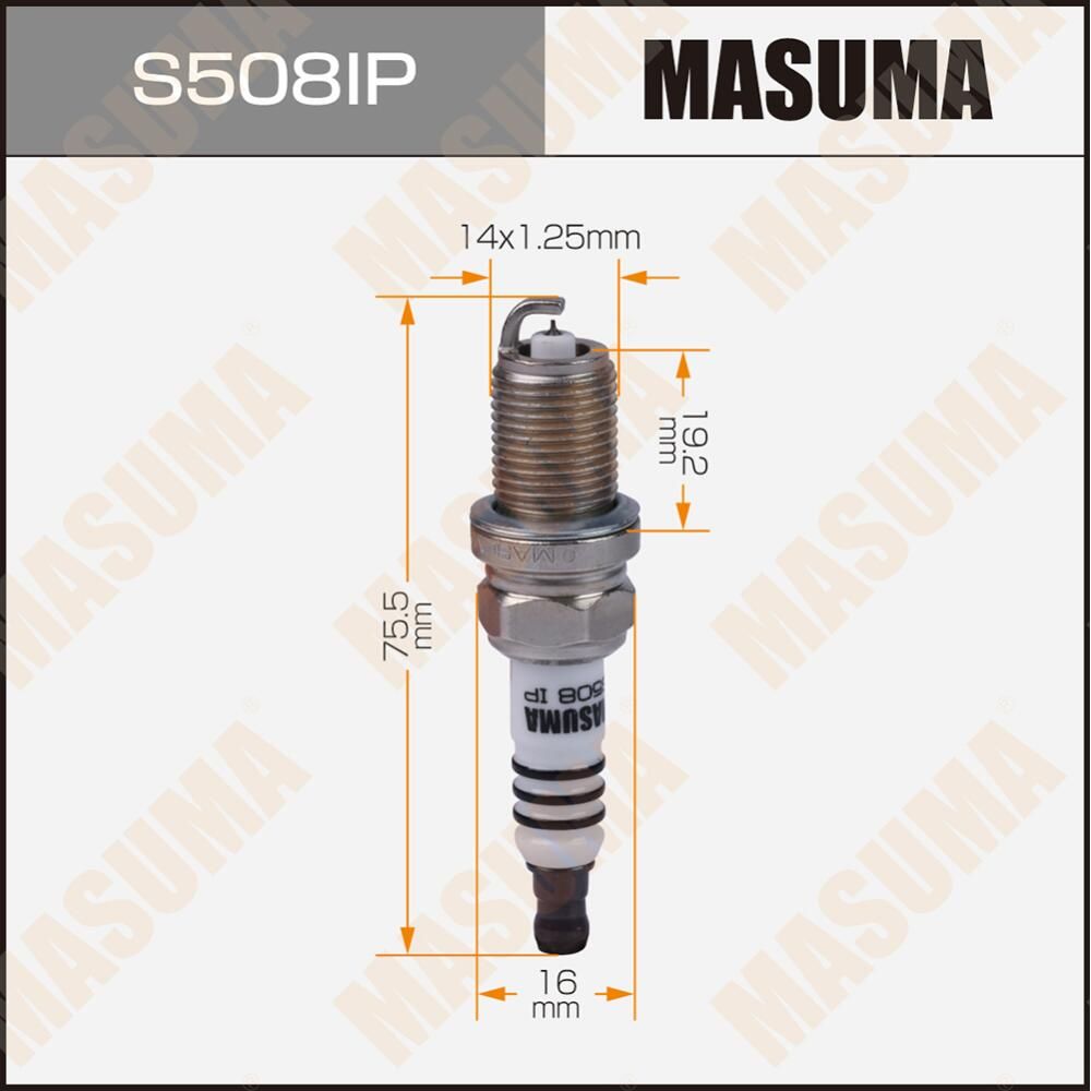 Свеча зажигания Masuma. Артикул S508IP