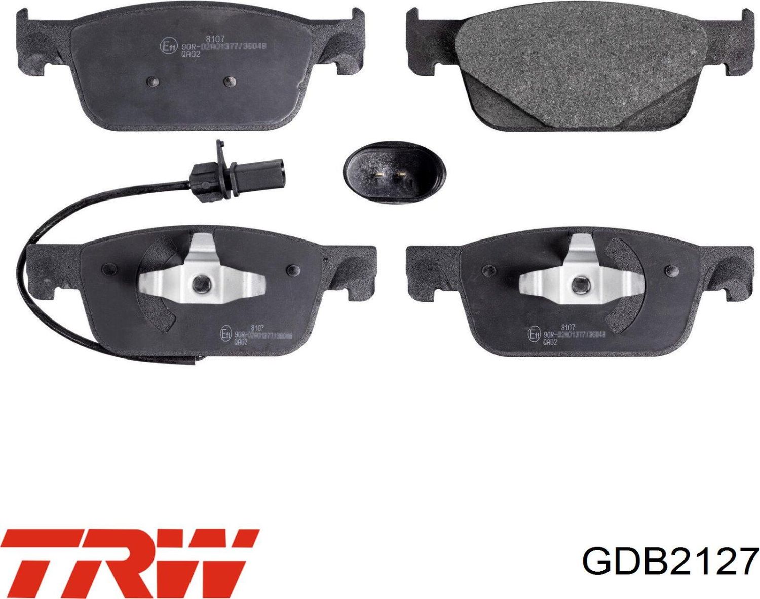 Тормозные колодки TRW. Артикул GDB2127