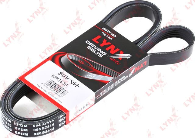 Приводной ремень поликлиновой LYNXauto для Fiat Bravo I 1996-2001. Артикул 6PK1830