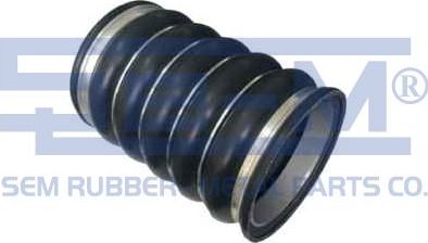 Патрубок интеркулера Sem Lastik для Volvo B12 1992-2026. Артикул 10666