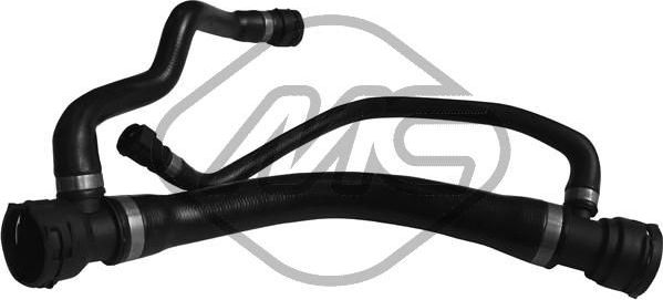 Патрубок радиатора (системы охлаждения) Metalcaucho. Артикул 97815