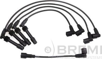 Высоковольтные провода (провода зажигания) (комплект) Bremi для Opel Combo B 1994-2001. Артикул 300/681