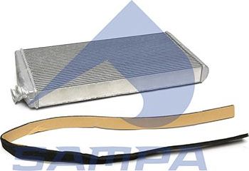 Радиатор охлаждения двигателя Sampa. Артикул 030.2392