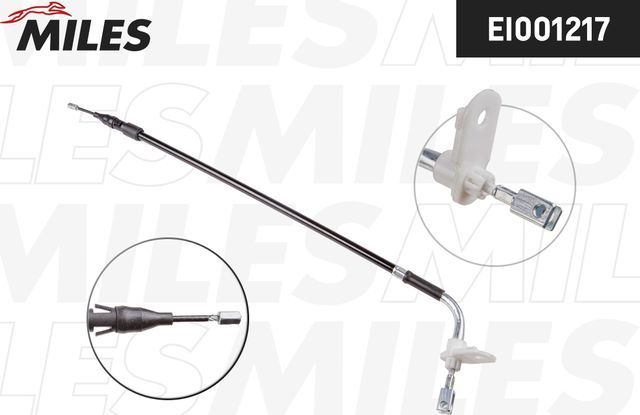 Трос ручника (тросик ручного тормоза) Miles задний левый для Mercedes-Benz B-Класс I (W245) 2005-2011. Артикул EI001217