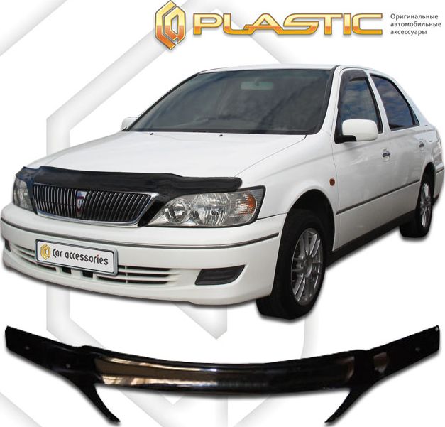 Дефлектор СА Пластик для капота exclusive (Classic черный) Toyota Vista 1998-2000. Артикул 2010060100143
