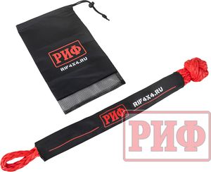 Софт-шакл РИФ 7 мм, красный, в чехле. Артикул SS7RD-BG