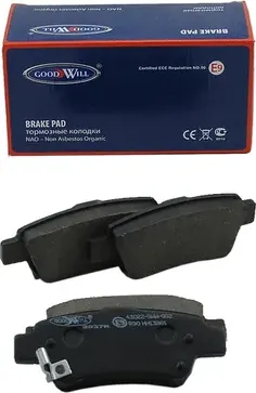 Колодки тормозные (Goodwill). Артикул 2037R