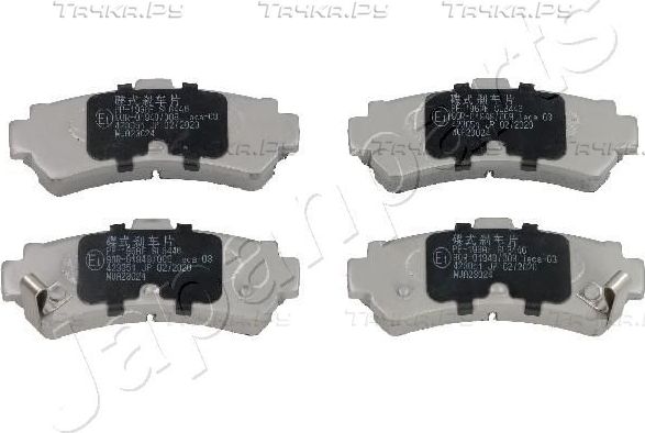 Тормозные колодки Japanparts. Артикул PP-196AF
