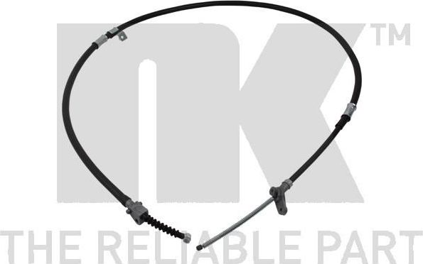 Трос ручника (тросик ручного тормоза) NK. Артикул 9045218