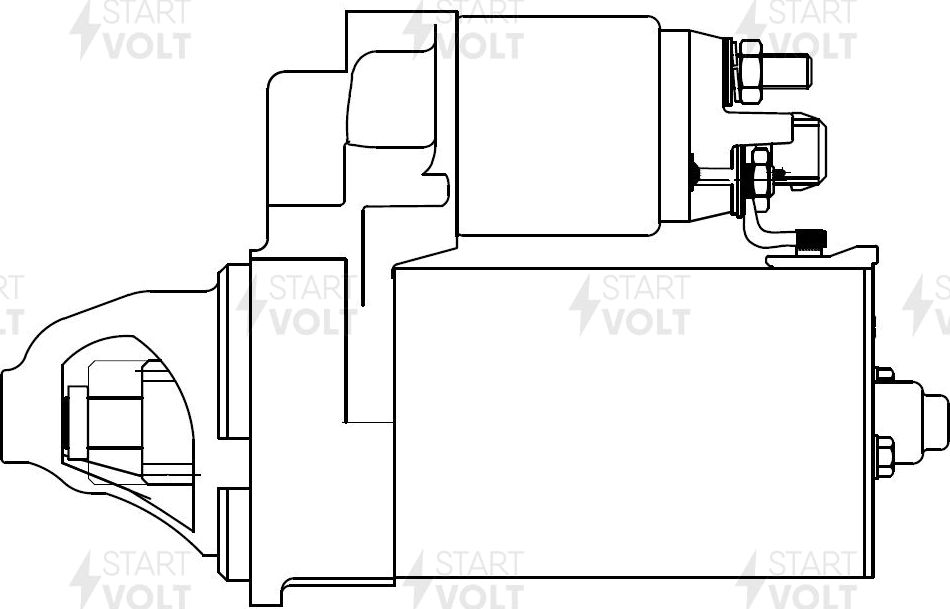 Стартер StartVOLT. Артикул LSt 2608