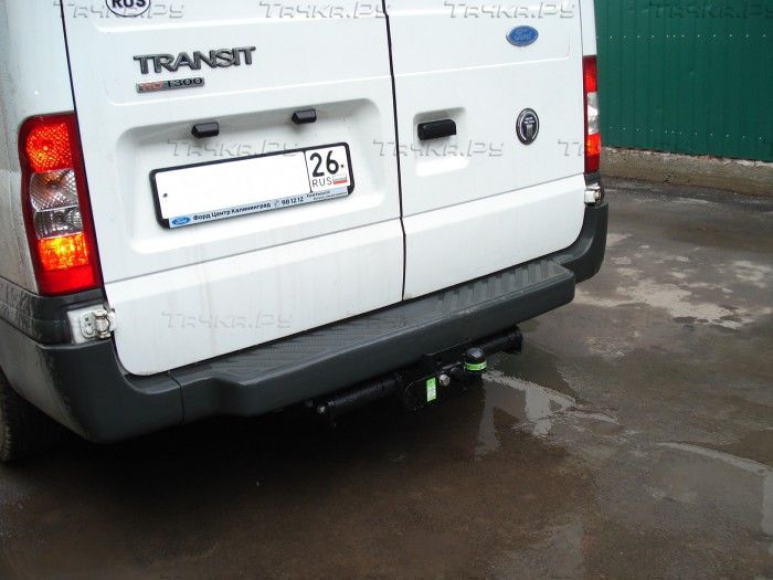Фаркоп Лидер-Плюс для Ford Transit фургон 2000-2006. Фланцевое крепление. Артикул F116-FC