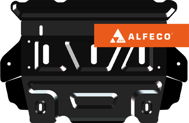 Защита Alfeco для радиатора JAC T6 2018-2026. Артикул ALF.56.03