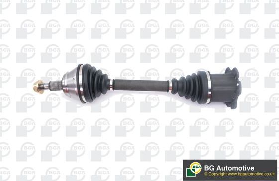 Полуось (привод в сборе, приводной вал) BGA. Артикул DS0102L