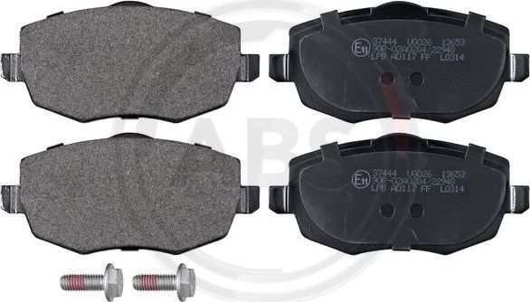 Тормозные колодки ABS передние для Lancia Ypsilon II (Type 843) 2003-2011. Артикул 37444