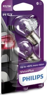 Лампа накаливания Philips VisionPlus. Артикул 12499VPB2