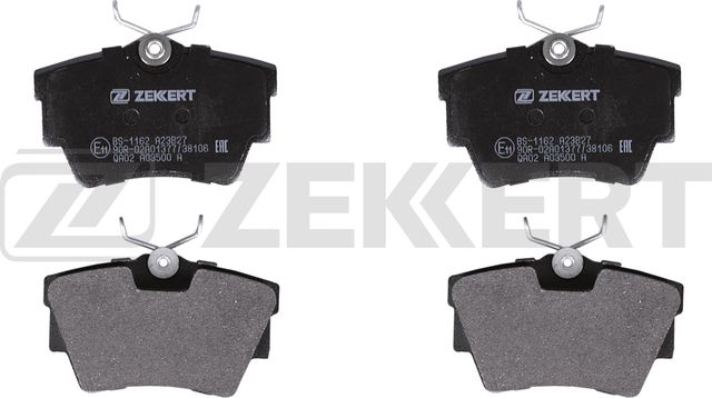 Тормозные колодки Zekkert. Артикул BS-1162
