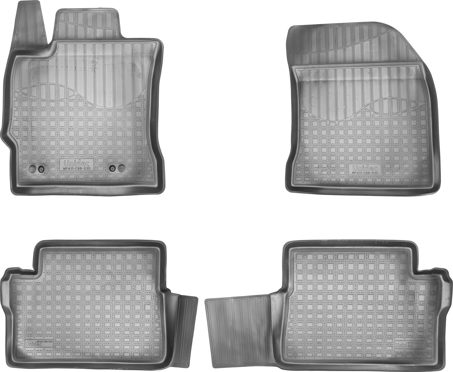 Коврики Норпласт для салона Toyota Auris II 2012-2026. Артикул NPA11-C88-030
