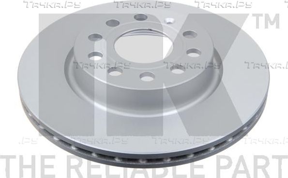 Тормозной диск NK передний для Skoda Octavia A5 2004-2013. Артикул 314787