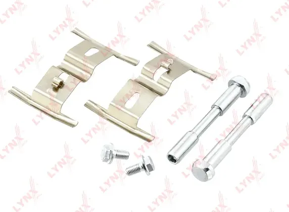 Ремкомплект для установки тормозных колодок дискового тормоза AUDI Q7(4L) 06>  PORSCHE Cayenne 03-10 (Lynxauto). Артикул bc-8305