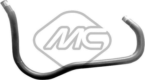 Патрубок радиатора (системы охлаждения) Metalcaucho. Артикул 500154