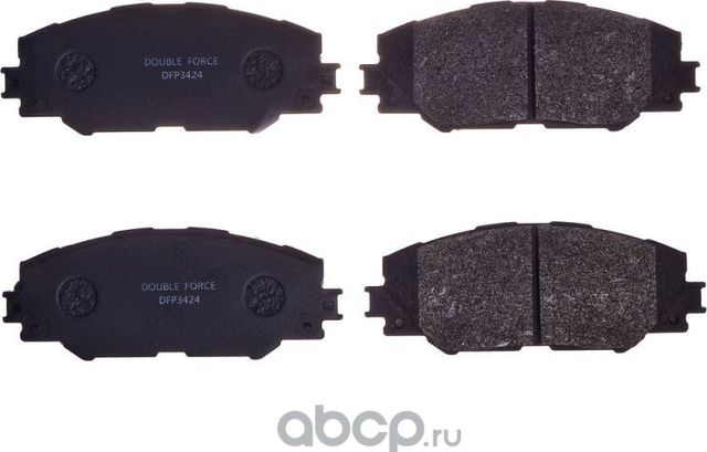 Колодки тормозные дисковые (Double Force) Double Force. Артикул DFP3424