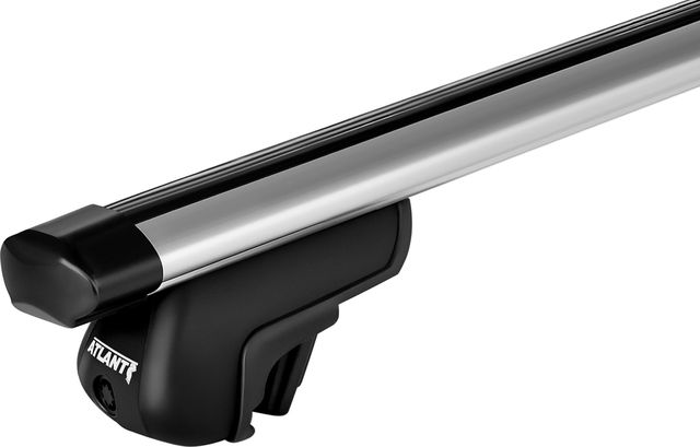 Багажник на рейлинги Атлант для Niva Bronto 4х4 1993-2026 (Аэродинамические дуги ЭКОНОМ). Артикул 8810+6013. Артикул 8810+6013