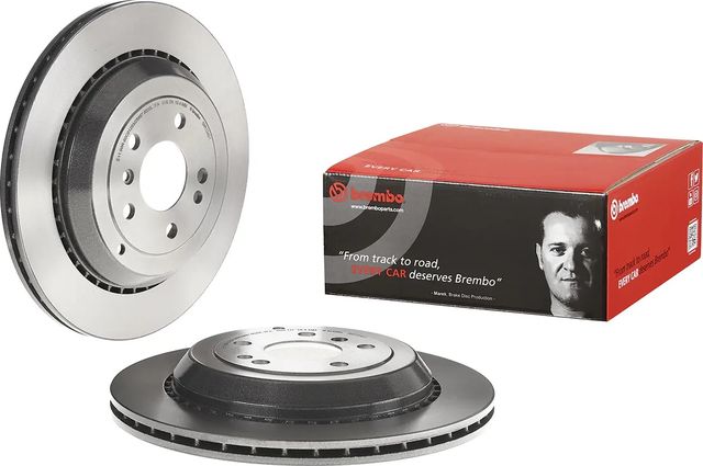 Тормозной диск Brembo PRIME LINE - UV Coated. Артикул 09.R124.21