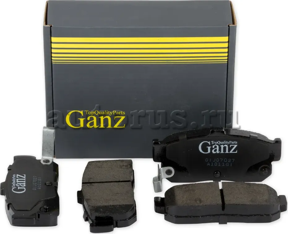 Колодки задние GANZ Ganz. Артикул GIJ07027