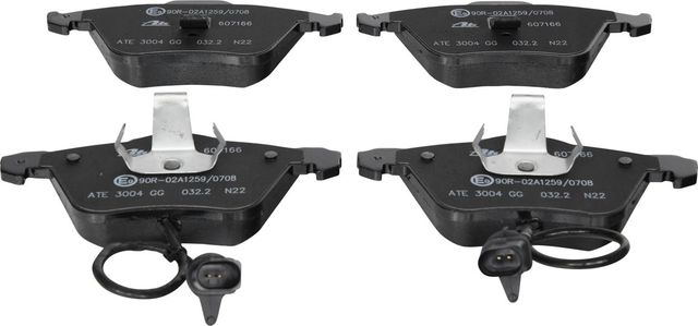 Тормозные колодки ATE передние для Audi A6 II (C5) 1999-2005. Артикул 13.0460-7166.2