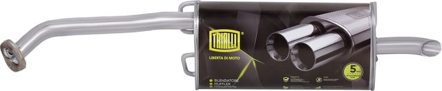 Глушитель (задняя часть) Trialli для Hyundai Accent I 1994-2000. Артикул EMM 0801