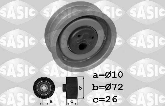 Натяжной ролик (натяжитель) ремня ГРМ Sasic. Артикул 1706042