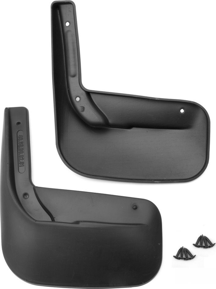 Брызговики Autofamily задняя пара для Toyota Camry 50, 55 (V50, V55, XV50, XV55) рестайлинг седан 2014-2017. Артикул NLFD.48.60.E10